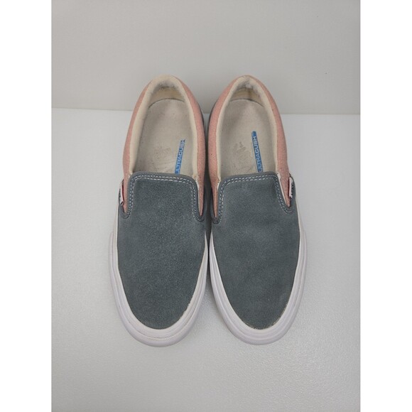 VANS Off The Wall Slip-On Pro Suede Pink Gray Men's Shoes Size 5 Duracap Skate - Picture 3 of 12